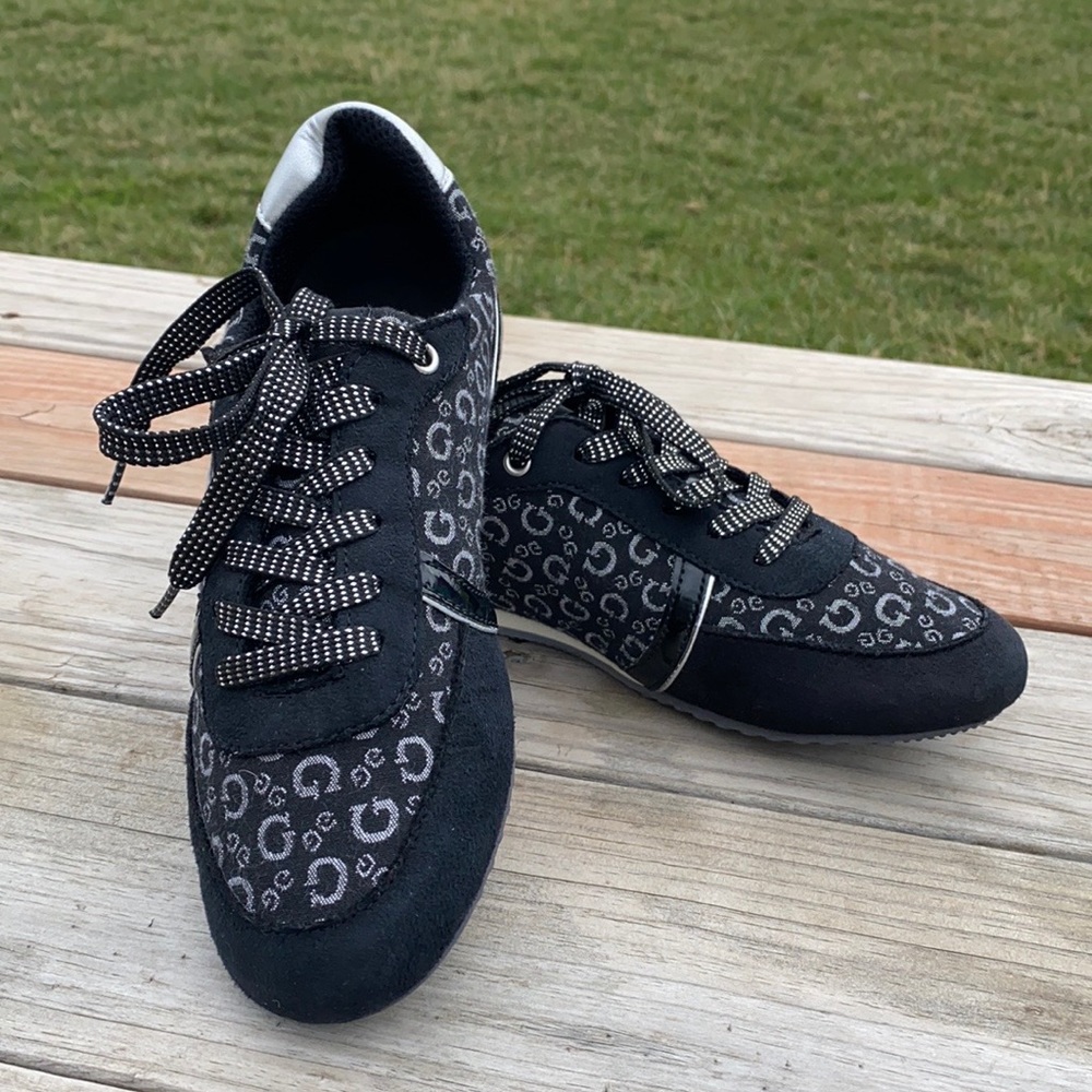 Guess Black and Gray Women's Sneakers
